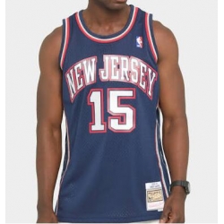 Men New Jersey 15 Vince Carter Blue Jersey