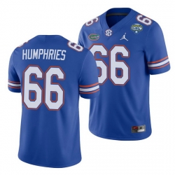 Florida Gators Jaelin Humphries Royal 2020 Cotton Bowl Men'S Jersey