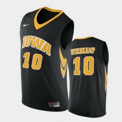 Men Iowa Hawkeyes Joe Wieskamp Replica Black College Basketball Jersey