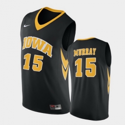 Men Iowa Hawkeyes Keegan Murray Replica Black College Basketball Jersey