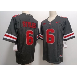 Men Ohio State Buckeyes Sonny Styles #6 Black F U S E Stitched NCAA Football Jersey