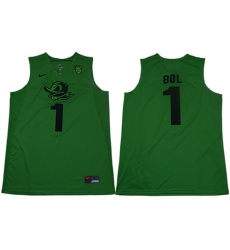 Ducks 1 Bol Bol Apple Green Limited Stitched College Jersey Ducks 1 Bol Bol Apple Green Limited Stitched College Jersey