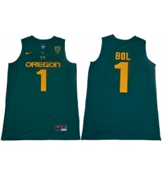 Ducks 1 Bol Bol Dark Green Limited Stitched College Jersey Ducks 1 Bol Bol Dark Green Limited Stitched College Jersey