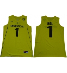 Ducks 1 Bol Bol Yellow Limited Stitched College Jersey Ducks 1 Bol Bol Yellow Limited Stitched College Jersey