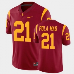 Men Usc Trojans Isaiah Pola Mao College Football Cardinal Alumni Player Game Jersey