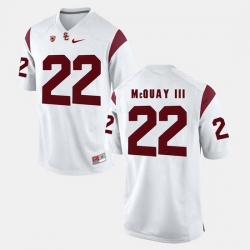 Men Usc Trojans Leon Mcquay Iii Pac 12 Game White Jersey