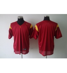 NCAA USC Trojans blank Red Jersey