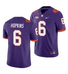 Clemson Tigers Deandre Hopkins Purple College Football Men'S Jersey