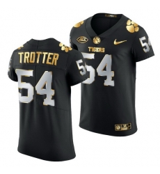 Clemson Tigers Mason Trotter Black Golden Edition Jersey