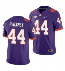 Clemson Tigers Nyles Pinckney Purple College Football Men'S Jersey