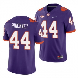 Clemson Tigers Nyles Pinckney Purple College Football Men'S Jersey