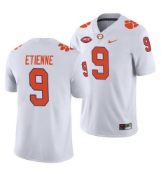 Clemson Tigers Travis Etienne White College Football Men'S Jersey