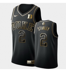 Duke Blue Devils Cassius Stanley Black 2019 Golden Edition Men'S Jersey