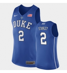 Duke Blue Devils Cassius Stanley Royal Authentic Men'S Jersey