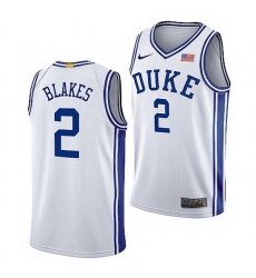 Duke Blue Devils Jaylen Blakes Home 2021 Jersey