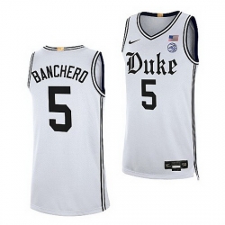 Duke Blue Devils Paolo Banchero The Brotherhood 2021 22 Limited Basketball Jersey