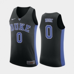 Duke Blue Devils Wendell Moore Black Replica Men'S Jersey