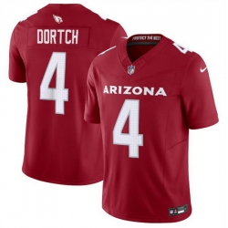 Men Arizona Cardinals 4 Greg Dortch Red 2024 F U S E Vapor Untouchable Limited Stitched Football Jersey