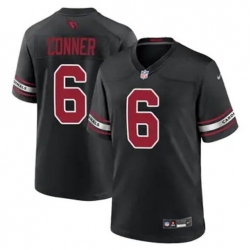 Men Arizona Cardinals James Conner #6 Black 2024 F U S E Vapor Untouchable Limited Stitched