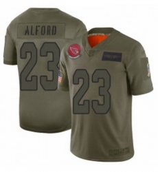 Womens Arizona Cardinals 23 Robert Alford Limited Camo 2019 Salute to Service Football Jersey