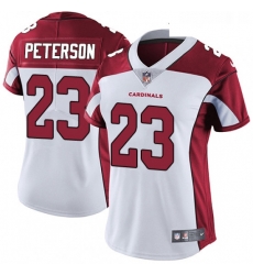 Womens Nike Arizona Cardinals 23 Adrian Peterson White Vapor Untouchable Limited Player NFL Jersey