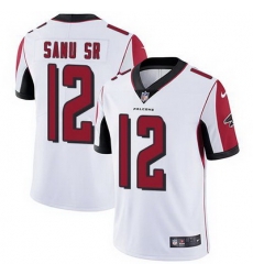 Nike Falcons #12 Mohamed Sanu Sr White Youth Stitched NFL Vapor Untouchable Limited Jersey