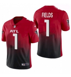 Youth Atlanta Falcons #1 Justin Fields Red 2021 Draft Jersey