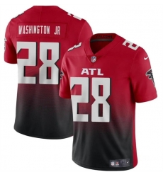 Youth Atlanta Falcons 28 Carlos Washington Jr Red Black Vapor Untouchable Limited Stitched Football Jersey