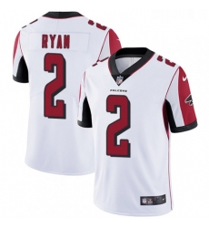 Youth Nike Atlanta Falcons 2 Matt Ryan White Vapor Untouchable Limited Player NFL Jersey