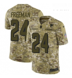 Youth Nike Atlanta Falcons 24 Devonta Freeman Limited Camo 2018 Salute to Service NFL Jersey