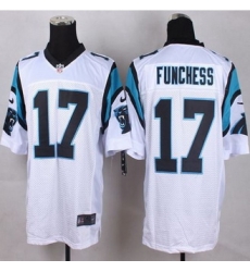 New Carolina Panthers #17 Devin Funchess White Men Stitched NFL Elite Jersey