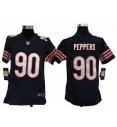 Nike Youth NFL Chicago Bears #90 Julius Peppers D.Blue Jerseys