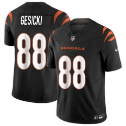 Men Cincinnati Bengals 88 Mike Gesicki Black 2024 F U S E  Vapor Untouchable Limited Stitched Jersey