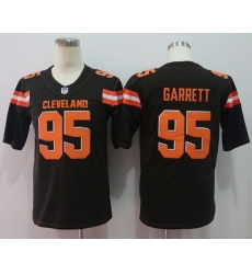 Nike Browns 95 Myles Garrett Brown Vapor Untouchable Player Limited Jersey