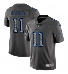 Youth Nike Dallas Cowboys 11 Cole Beasley Gray Static Vapor Untouchable Limited NFL Jersey