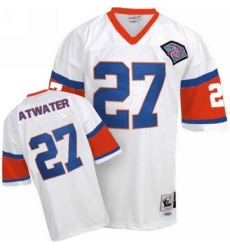 Denver Broncos Steve Atwater White Throwback Jersey