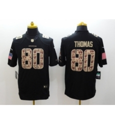 Nike Denver Broncos 80 Julius Thomas black Limited Salute to Service NFL Jersey