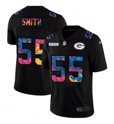 Green Bay Green Bay Green Bay Green Bay Packers 55 Za 27Darius Smith Men Nike Multi Color Black 2020 NFL Crucial Catch Vapor Untouchable Limited Jersey