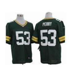 Nike Green Bay Packers 53 Nick Perry Green Elite NFL Jersey