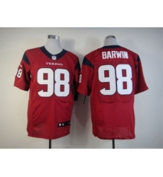 Nike Houston Texans 98 Connor Barwin Red Elite NFL Jersey