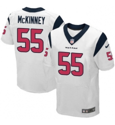 Nike Texans #55 Benardrick McKinney White Mens Stitched NFL Elite Jersey