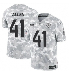 Men Jacksonville Jaguars 41 Josh Hines Allen 2024 F U S E Arctic Camo Salute To Service Limited Stitched Football Jersey