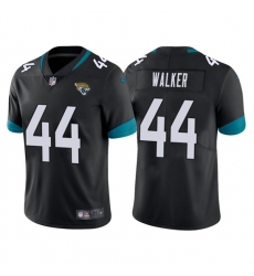 Men Jacksonville Jaguars 44 Travon Walker Black Vapor Untouchable Limited Stitched Jersey