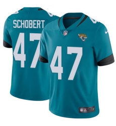 Nike Jaguars 47 Joe Schobert Teal Green Alternate Men Stitched NFL Vapor Untouchable Limited Jersey