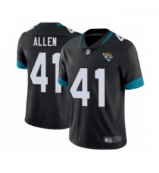 Youth Jacksonville Jaguars 41 Josh Allen Black Team Color Vapor Untouchable Limited Player Football Jersey