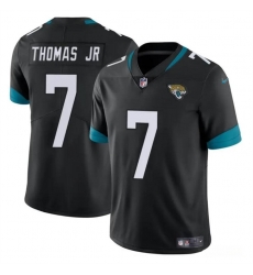 Youth Jacksonville Jaguars 7 Brian Thomas Jr Black 2024 Draft Vapor Untouchable Limited Stitched Jersey