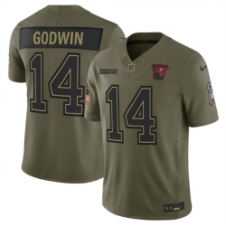 Men Kansas City Chiefs 1 Xavier Worthy Olive 2025 F U S E  Salute to Service Limited Stitched Football Jersey