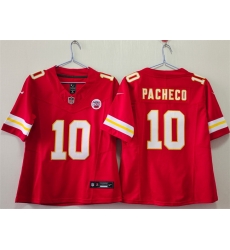 Women Kansas City Chiefs 10 Isiah Pacheco Red 2023 F U S E  Vapor Untouchable Limited Stitched Jersey  Women Kansas City Chiefs 10 Isiah Pacheco Red 2023 F U S E  Vapor Untouchable Limited Stitched Jersey