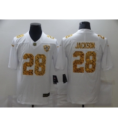 Nike Las Vegas Raiders 28 Josh Jacobs White Leopard Vapor Untouchable Limited Jersey