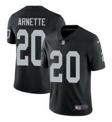 Nike Raiders 20 Damon Arnette Black Team Color Men Stitched NFL Vapor Untouchable Limited Jersey